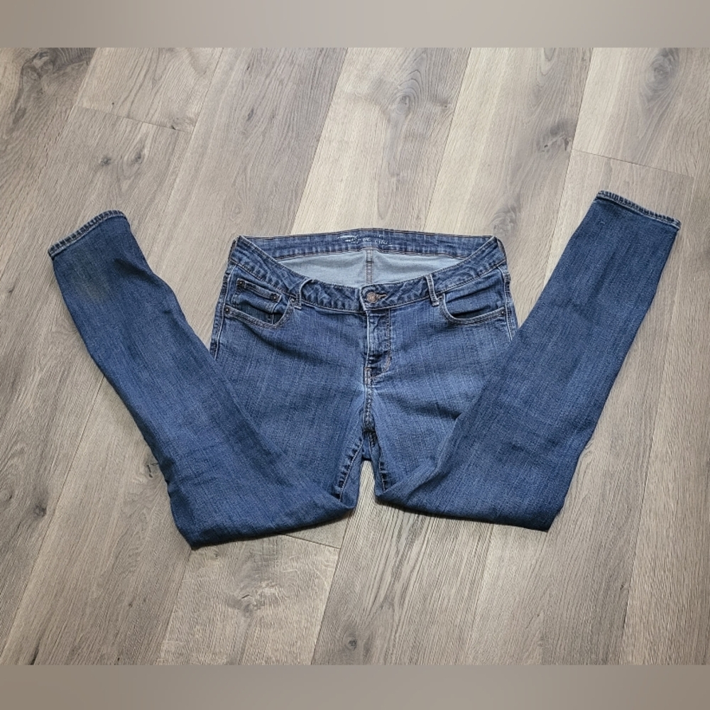 Old Navy Dark Blue Skinny Jeans for Women Size 14